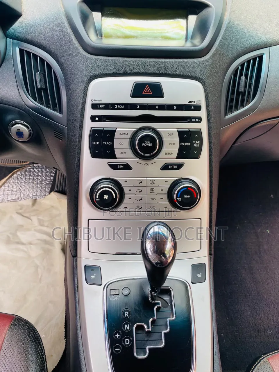 Hyundai Genesis 2008 Red