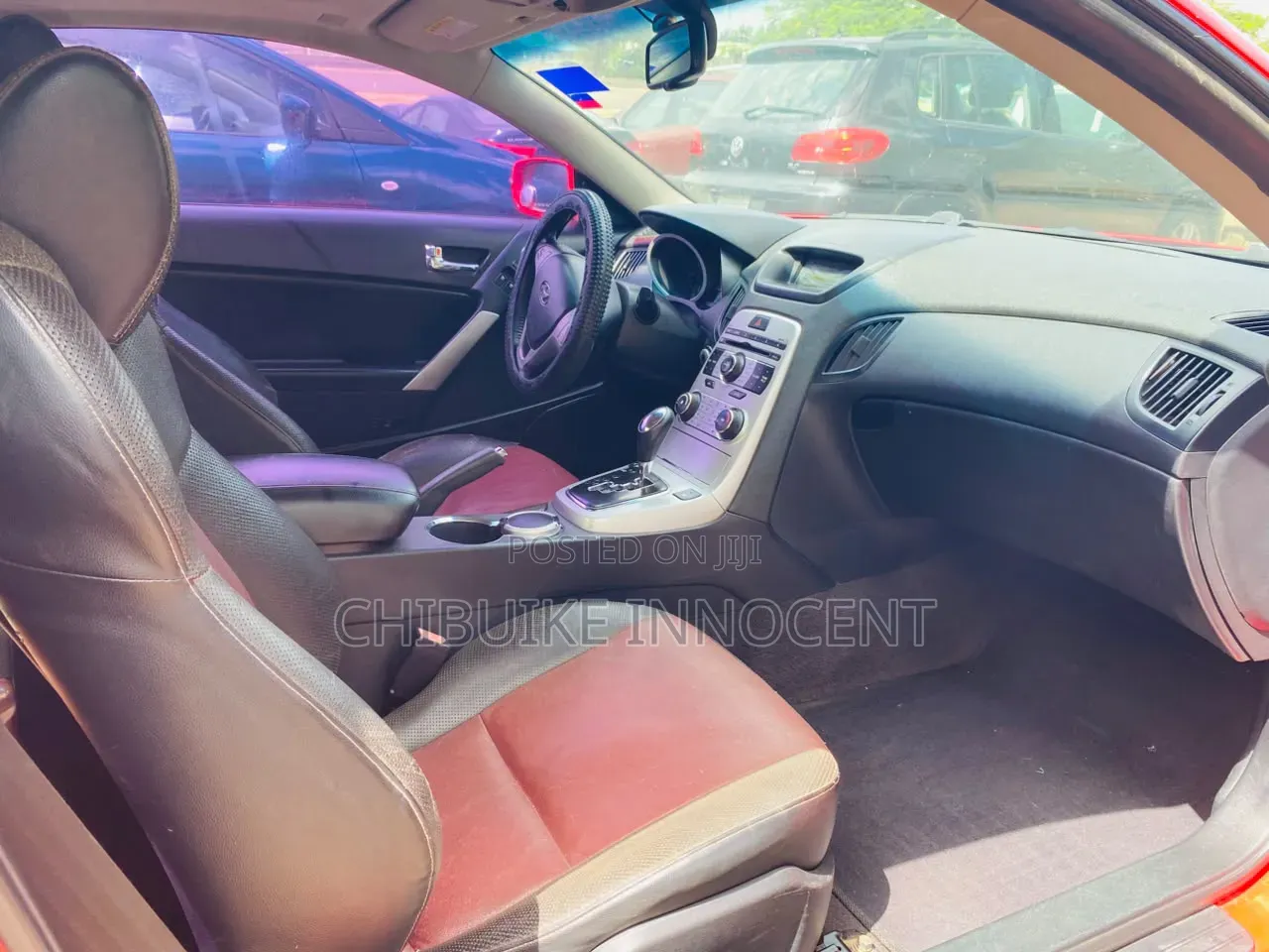 Hyundai Genesis 2008 Red