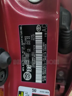 Toyota Corolla LE Eco (1.8L 4cyl 2A) 2019 Red