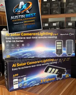 Solar Street Light With Camera