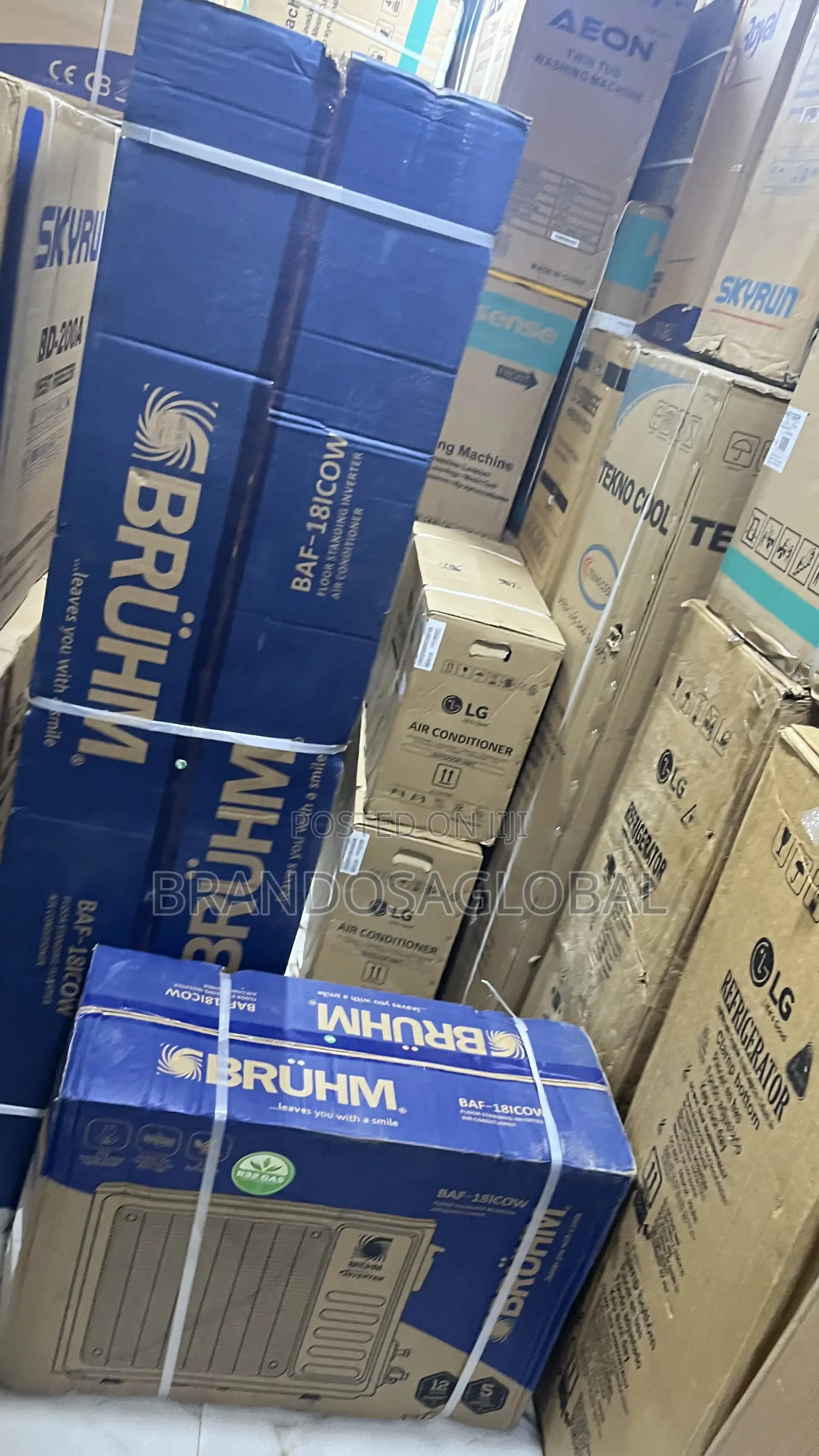 Bruhm 2 Tons Ac Baf18lcow – High Performance Split Air Conditioner