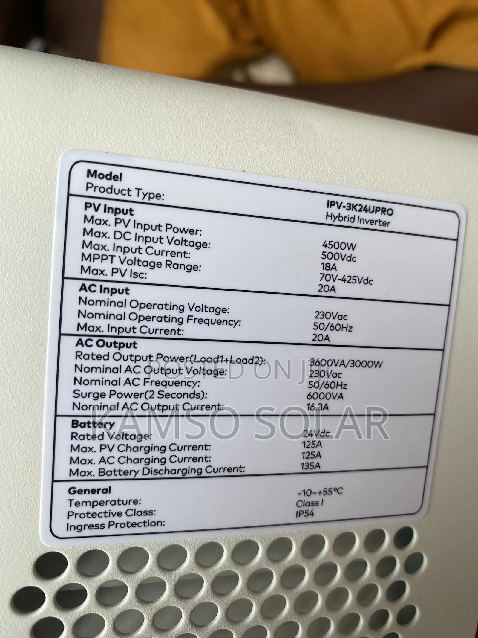 3kva 24v Itel Hybrid Inverter