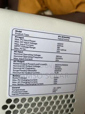 3kva 24v Itel Hybrid Inverter