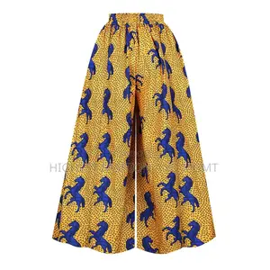 Spring Dashiki Print Trousers