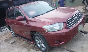 Toyota Highlander 2008 Burgundy