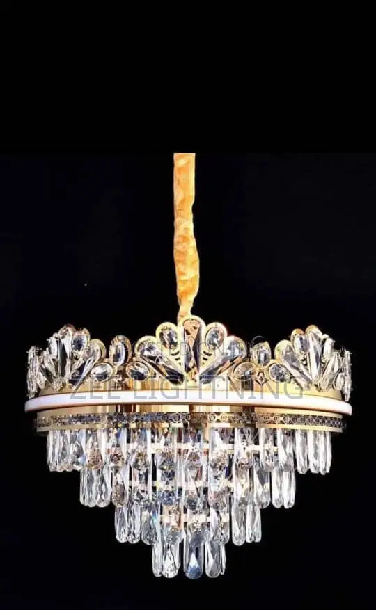 Size 500mm Crystal Chandelier (Led and Bulb)