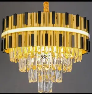 Size 500mm Crystal Chandelier (Led and Bulb)