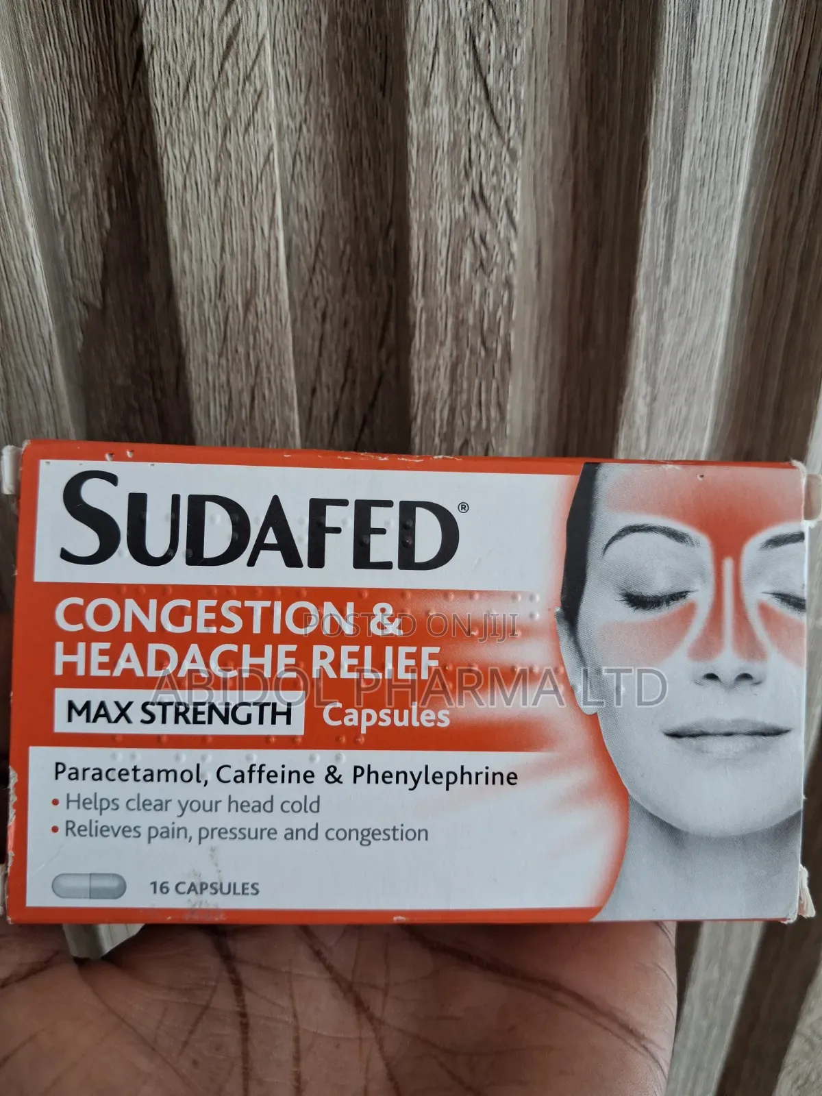 Sudafed Congestion Headache Relief
