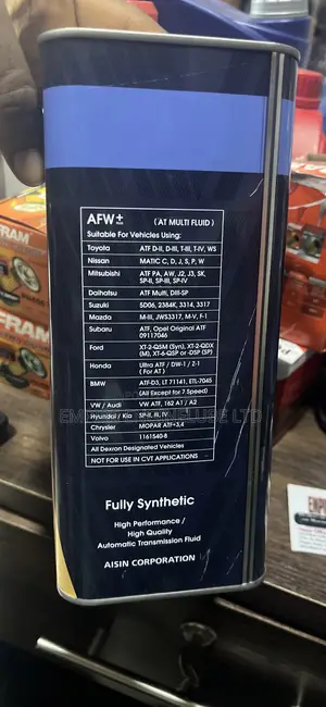 Aisin Afw+ (Atf Wide Range)