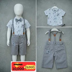 Boys Suspender Outfit