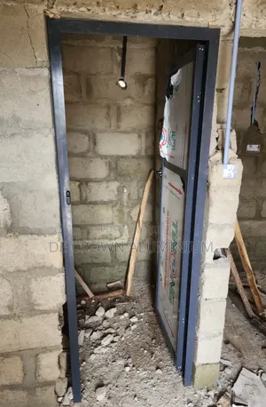 Premium Aluminium Toilet Door With Waterproof Alco Board