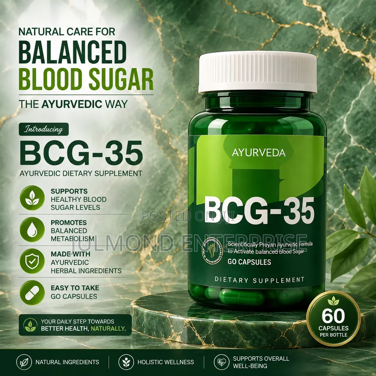 BCG 35 Blood Sugar Support