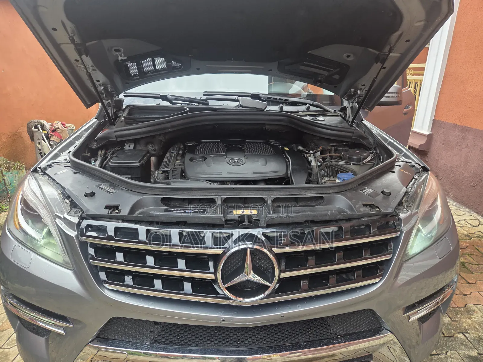 Mercedes-Benz M Class 2014 Silver
