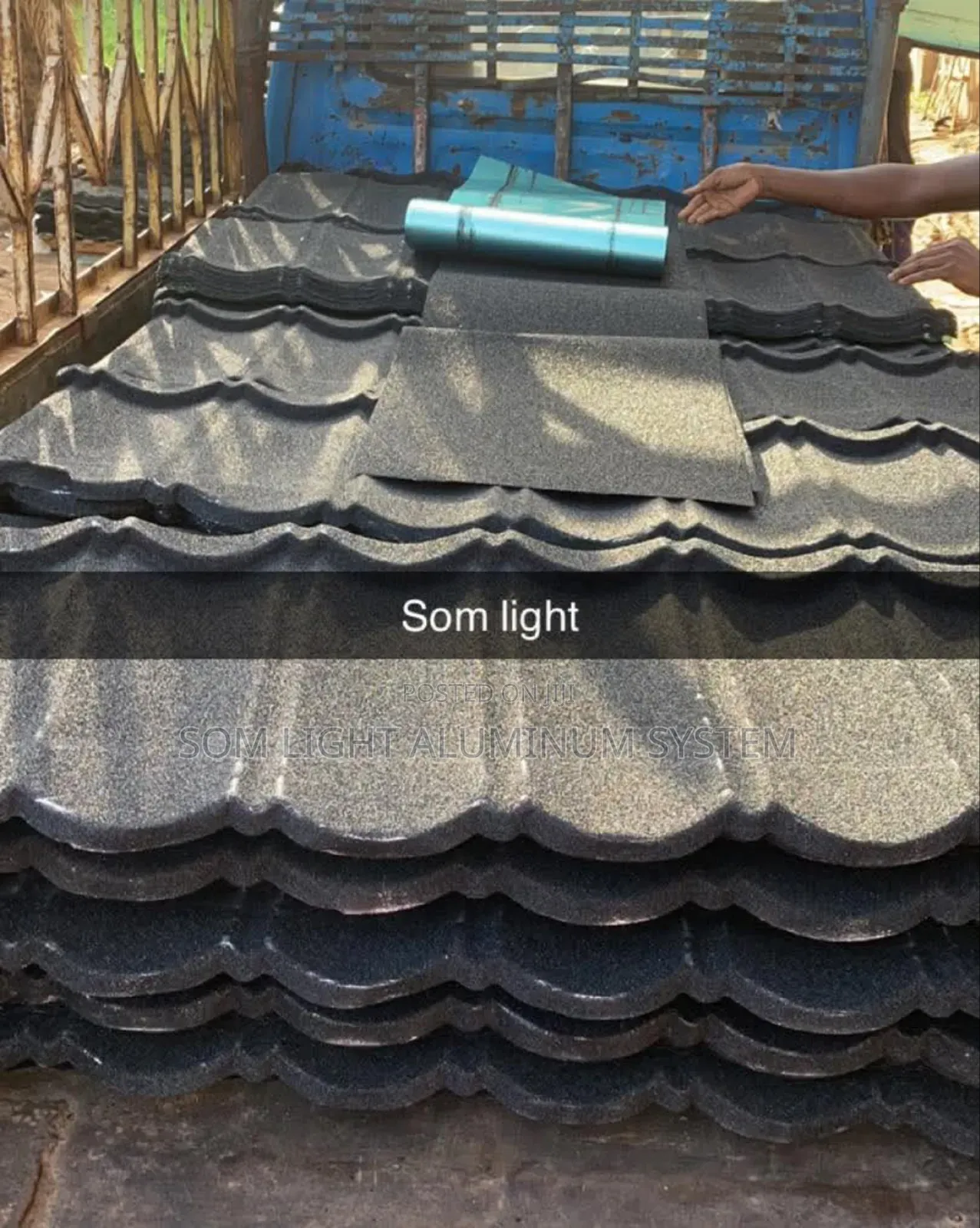 Stone Tiles Geared Roofing Sheets Quality Material