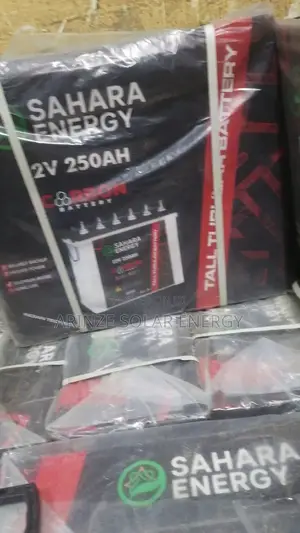 The Sahara Energy 250ah 12v Tubular Battery