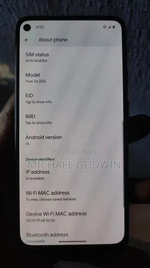 Google Pixel 4a 5G 128 GB Black