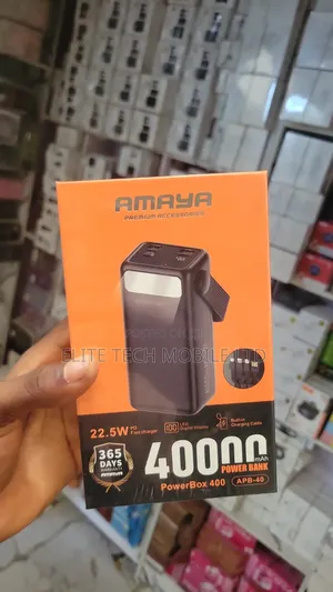 Amaya 40mah 22.5 Type C Charging Port Type C Output Charging