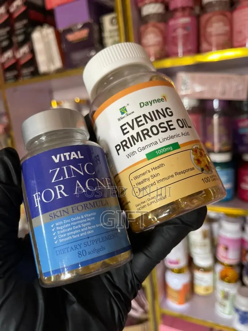 Zinc for Acne and Evening Primrose Oil