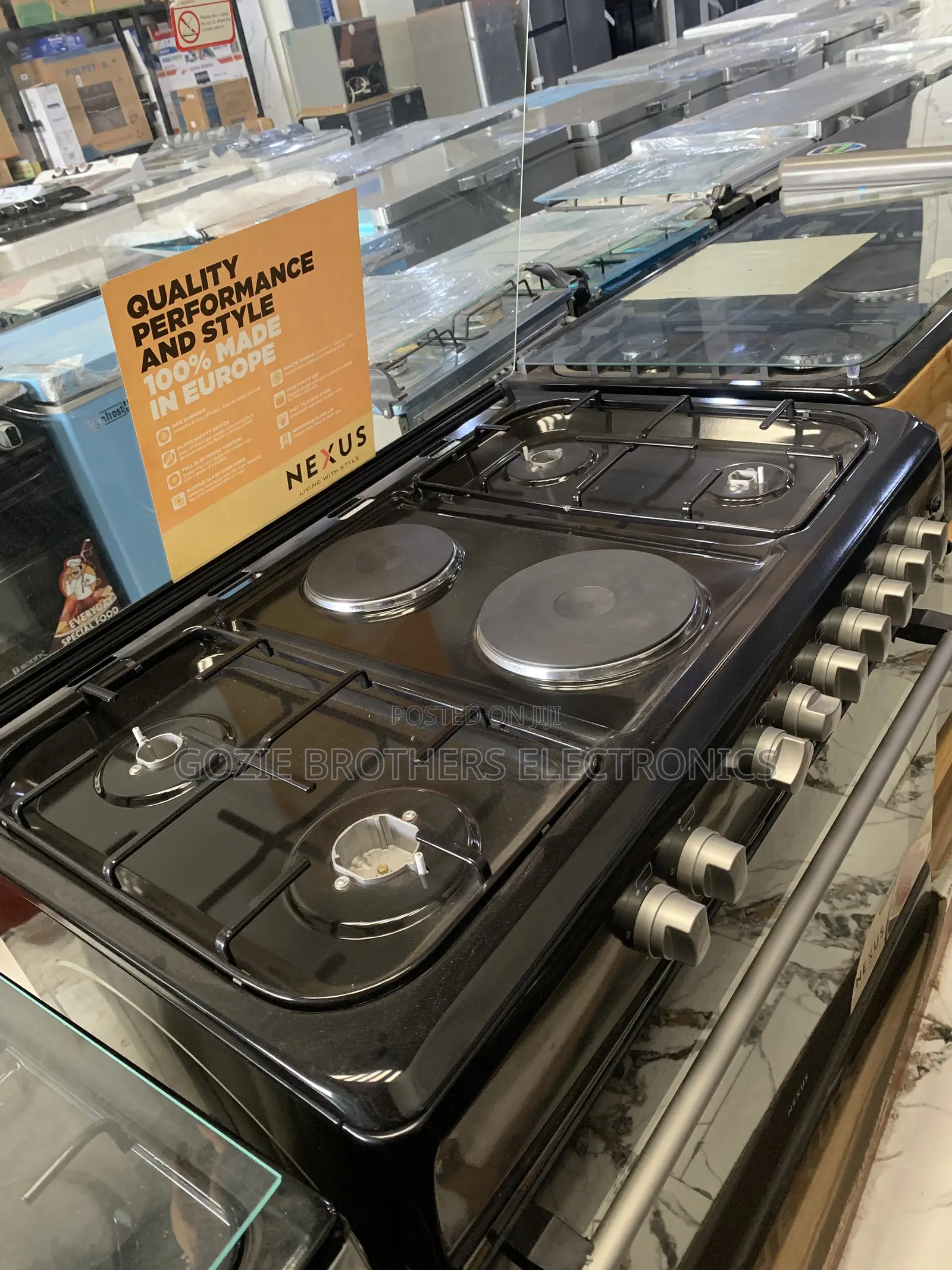 Maxi 6 Burners Standing Gas Cooker