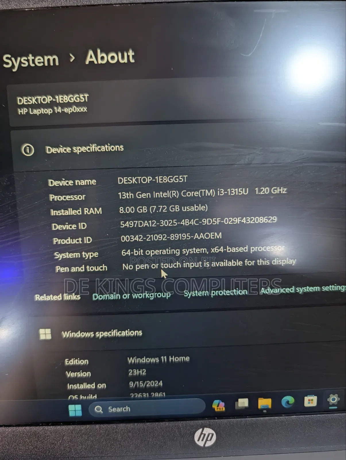 Laptop HP Pavilion 14 8GB Intel Core i3 SSD 512GB