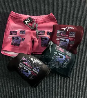 Unisex Graphic Streetwear Sweatshorts