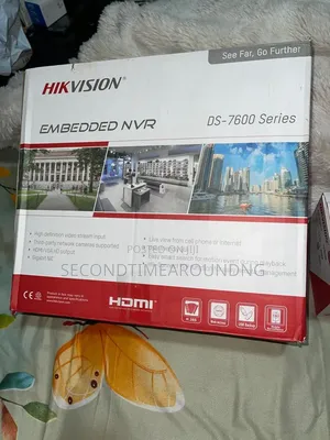 Hikvision Embedded NVR +4mp 3 Cameras
