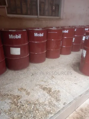 Mobil Diesel Oil Drum