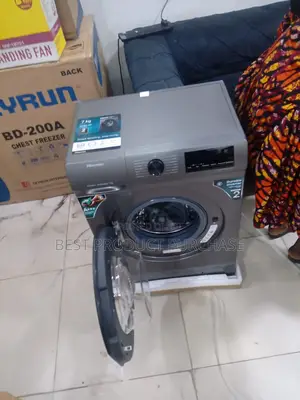 Brand New Hisense 7kg Front Load Automatic Washer Wfqp70123t