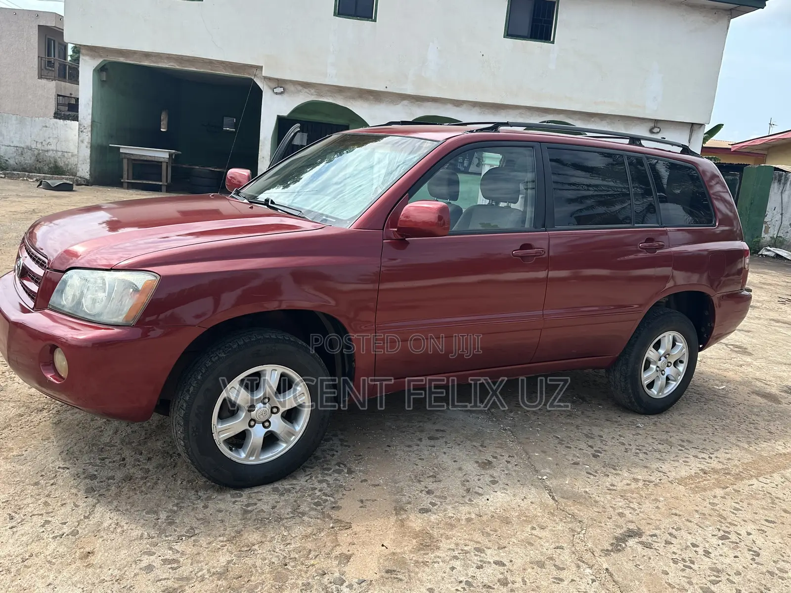 Toyota Highlander 3.0 2001 Red