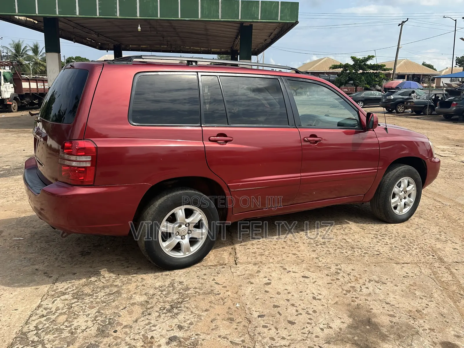 Toyota Highlander 3.0 2001 Red