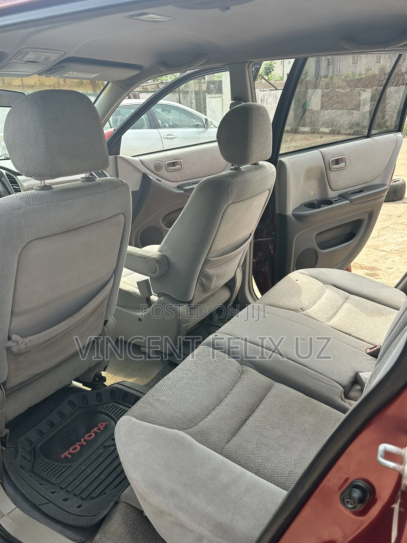 Toyota Highlander 3.0 2001 Red