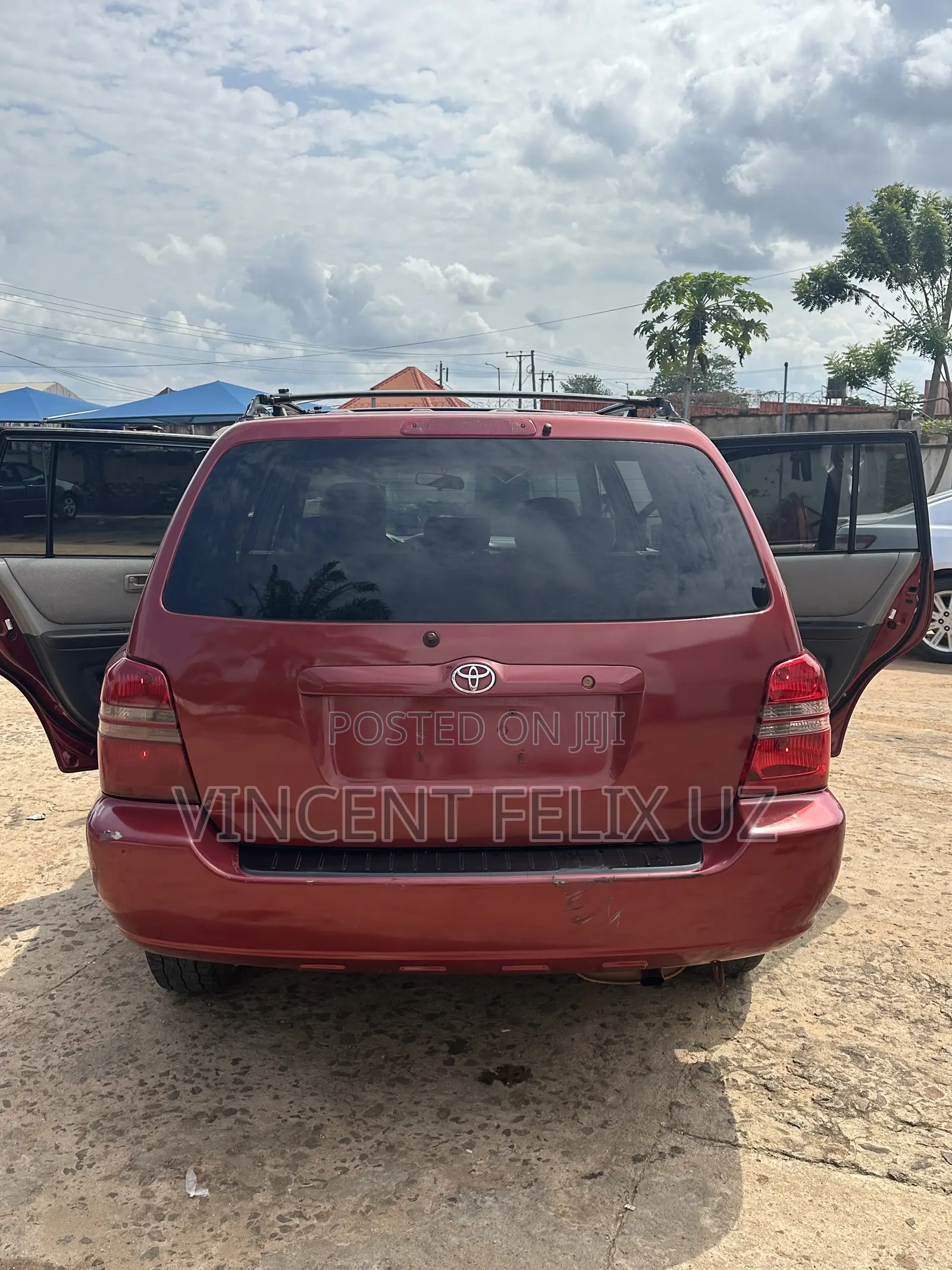 Toyota Highlander 3.0 2001 Red