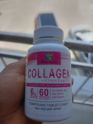Collagen + Vitamin C + Biotin Tablets: Healthy Skin, Hair, Nail Joint