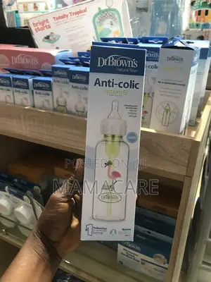 Dr Brown Anti-Colic Narrow Glass Bottle 250ml