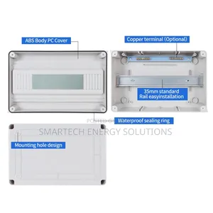 Ht-12, Ht-15 Ways Ip65 Outdoor Waterproof Plastic Mcb Distribution Box