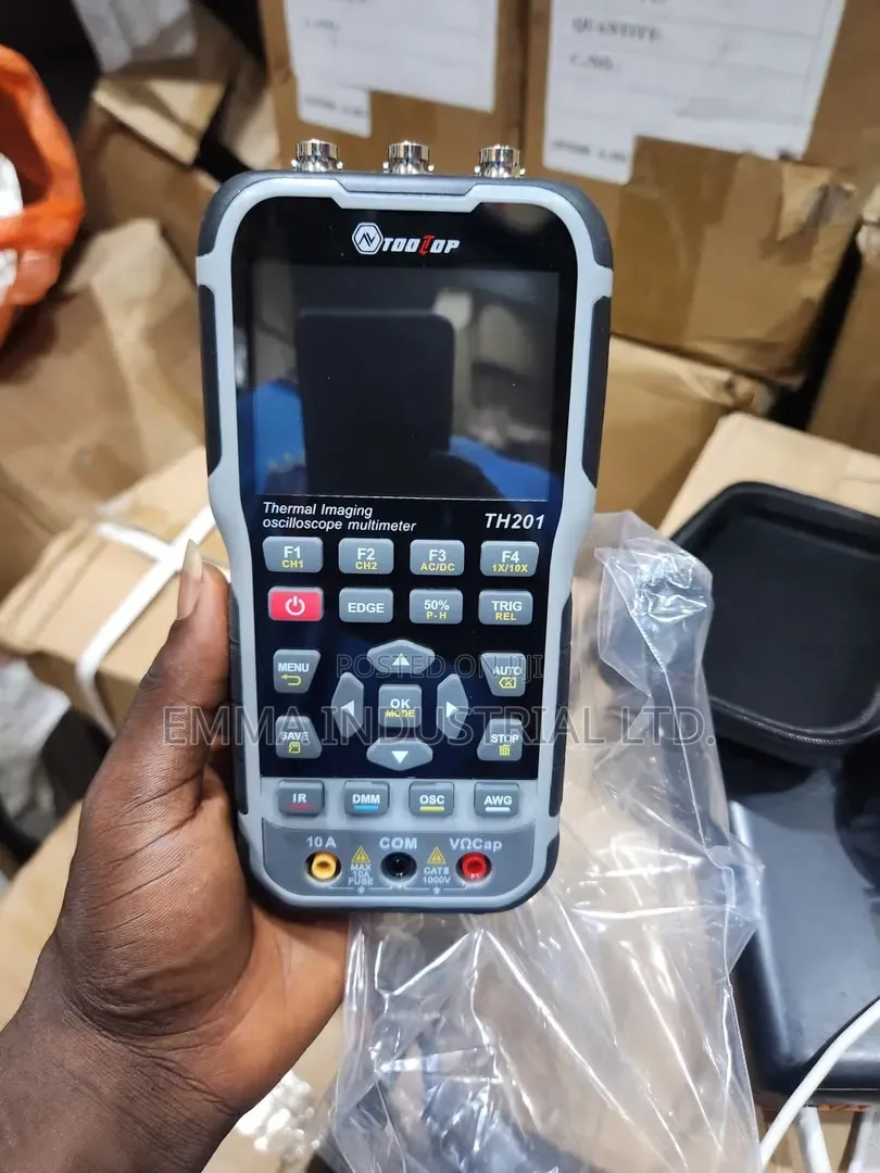 Tooltop Th201, a 4-in-1 Handheld Diagnostic Tool.