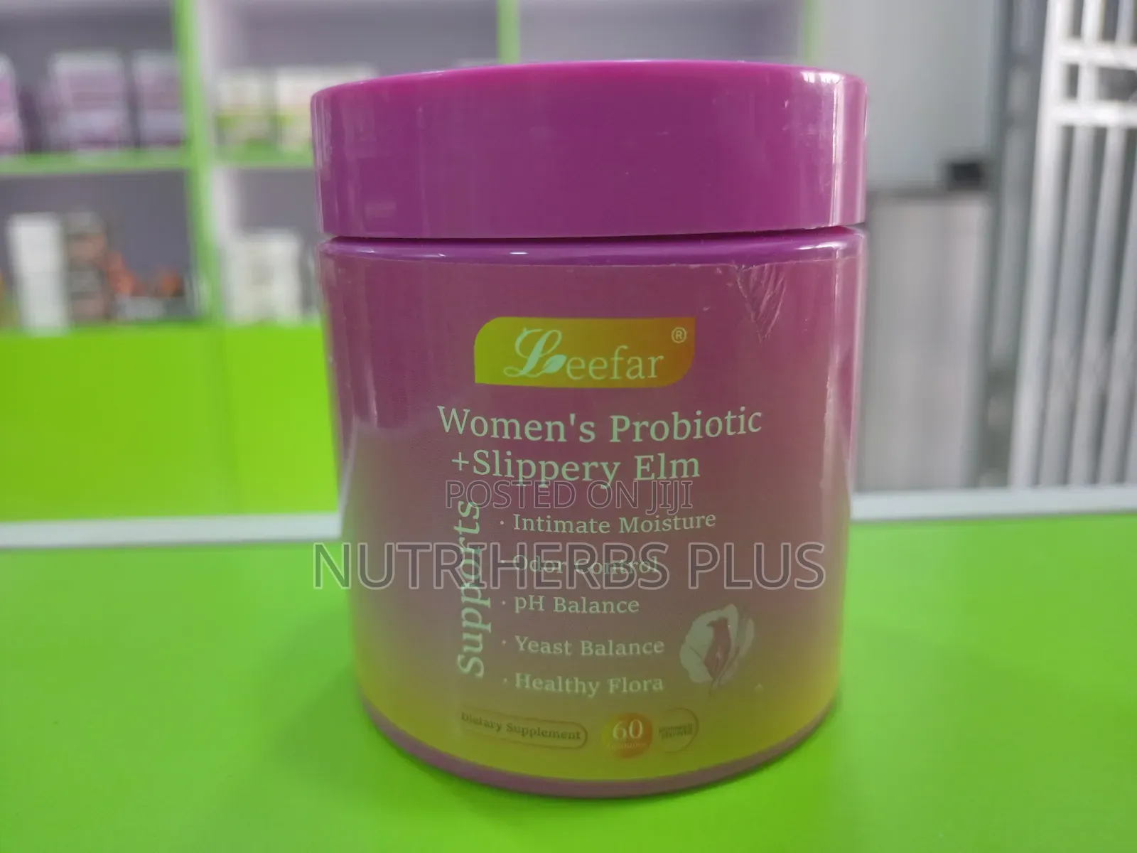Women’S Probiotic+Slippery Elm Gummies;Intimate Moisture Odor Control