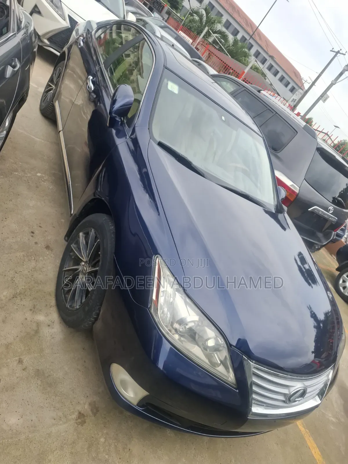 Lexus ES 2012 Blue