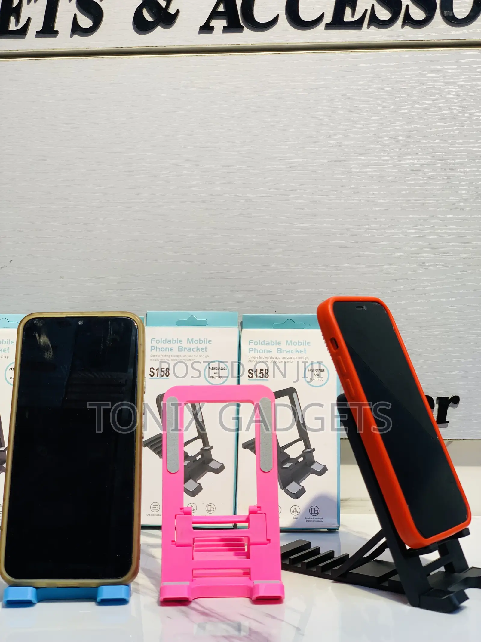S158 Foldable Mobile Phone Stand
