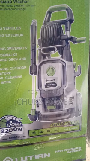 Lutian Electric Pressure Washer 2200watts