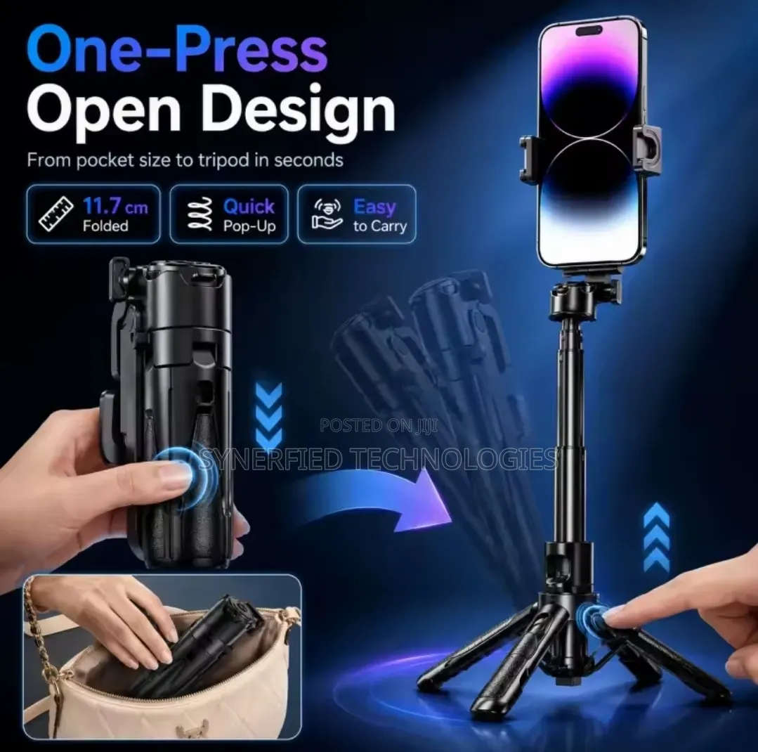 P80 Mini Bluetooth Selfie Stick Tripod Universal Phone Holders