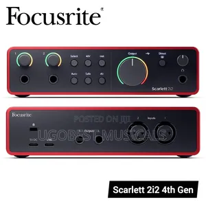 Focusrite Scarlett 2i2 4th Generation | Usb Audio Interface