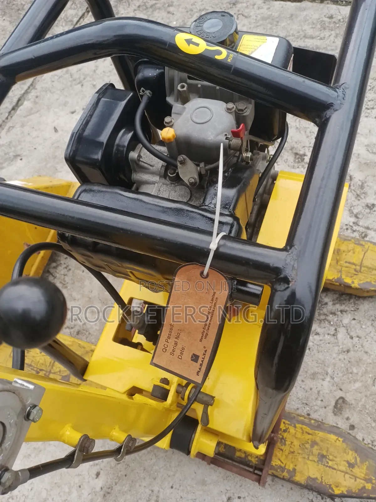 Masalta Ms 125 Plate Compactor(187kg)
