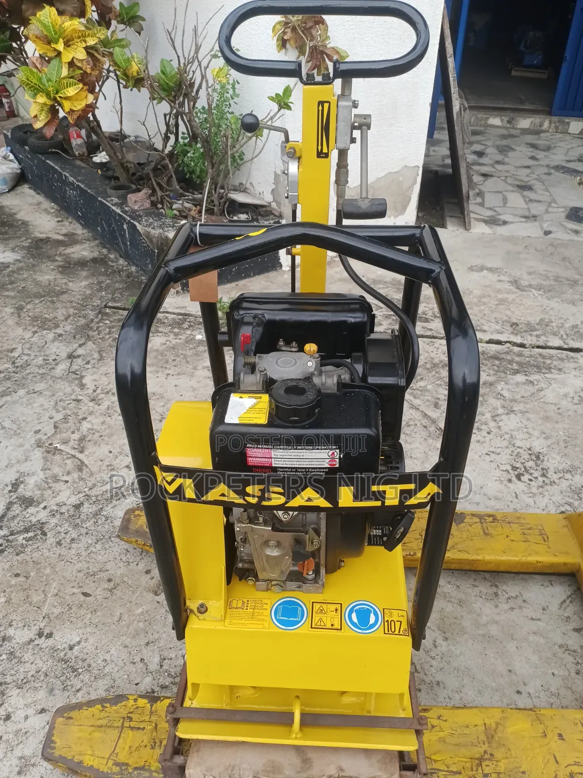 Masalta Ms 125 Plate Compactor(187kg)