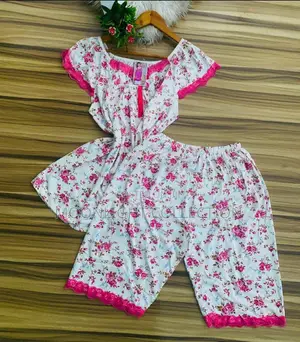 Women’S Soft Cotton Nightwear Set