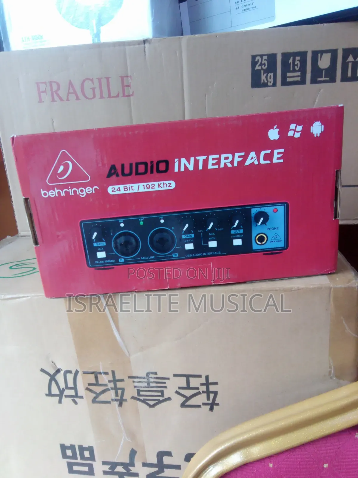 Beringer Sound Card With Usb Audio Interface