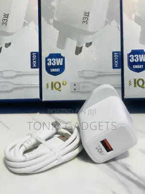 Smart Fast Charger 33w Quick Usb Charge 5.0(Model:Hx101)