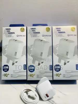 Smart Fast Charger 33w Quick Usb Charge 5.0(Model:Hx101)