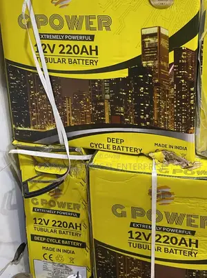 220ah 12v Tubular Battery G Power