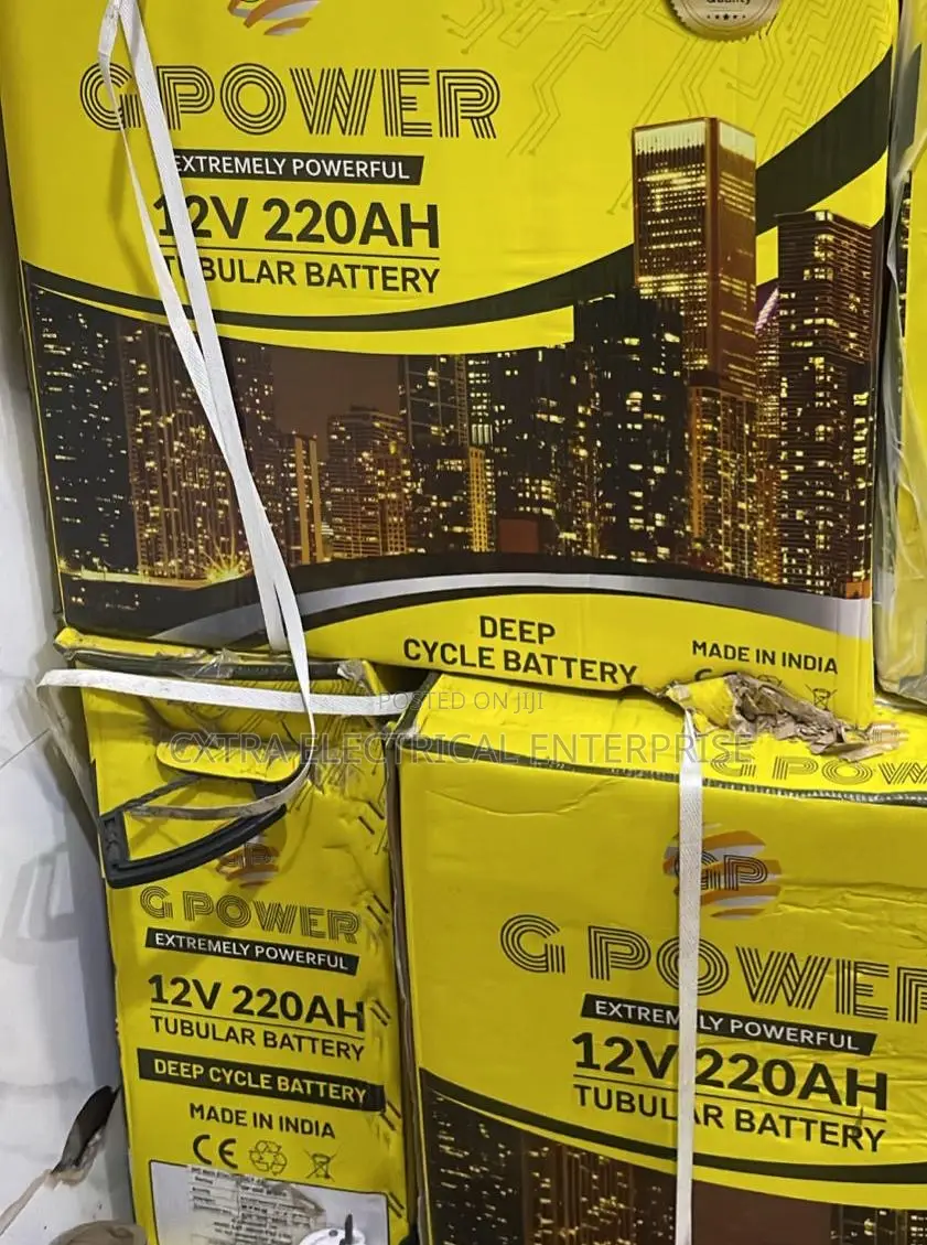 220ah 12v Tubular Battery G Power